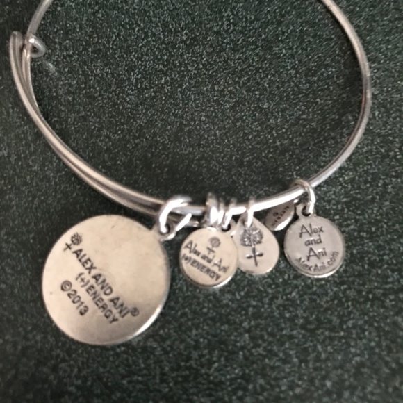 Alex and Ani Silver Expandable Wire Bracelet 2013 - Picture 9 of 16